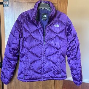 The North Face Vibrant Purple Quilted Jacket